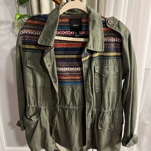 Green Cargo Jacket